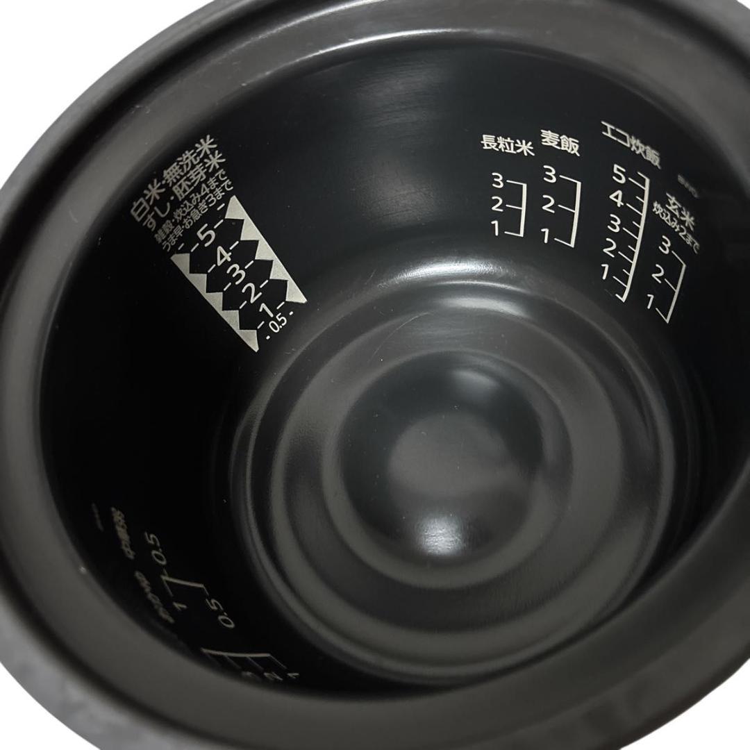 三菱電機 炊飯器 5.5合 IH式 日本製 本炭釜 白真珠 NJ-BW10F-W