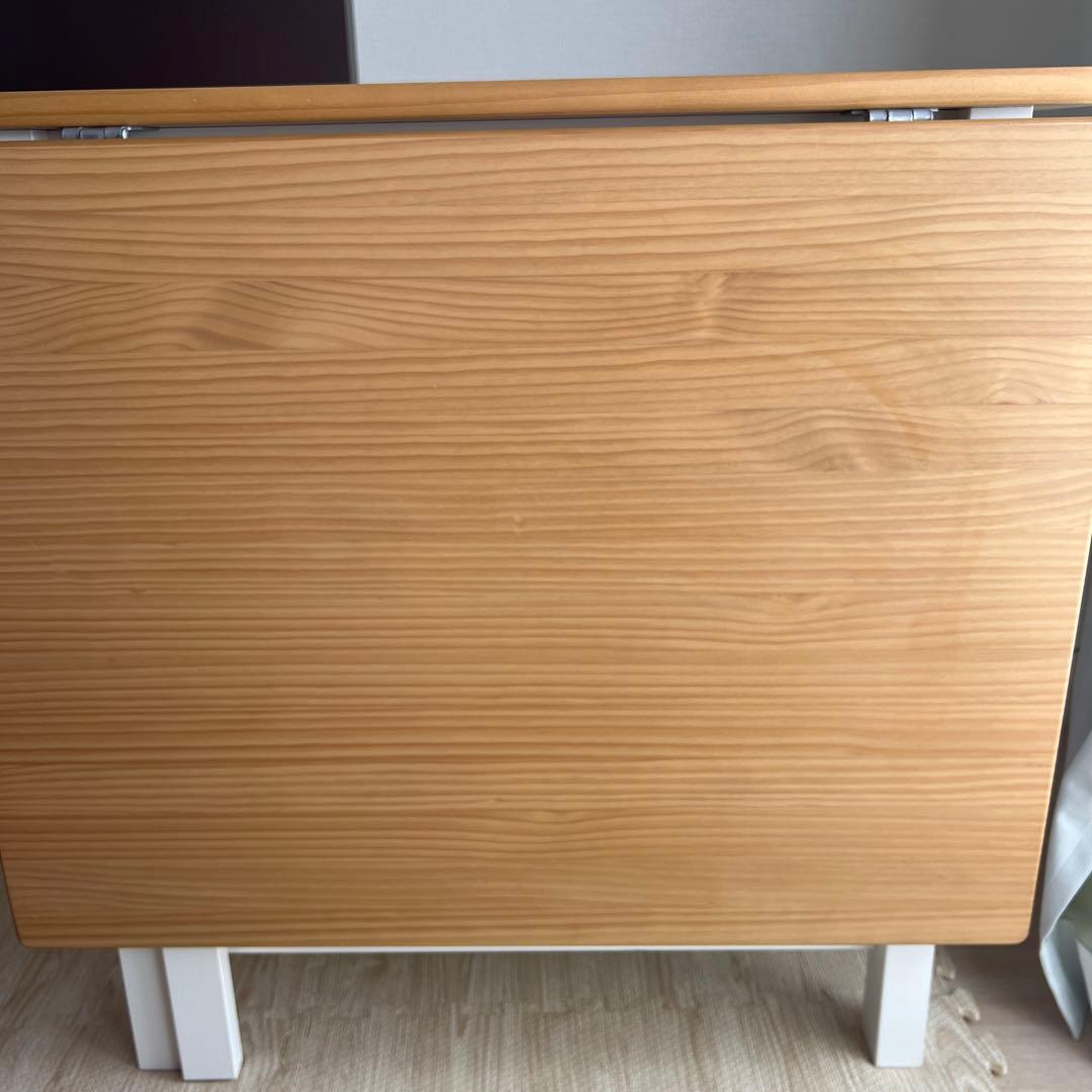 【直接受け取り】IKEA PINNTORP ゲートレッグテーブル