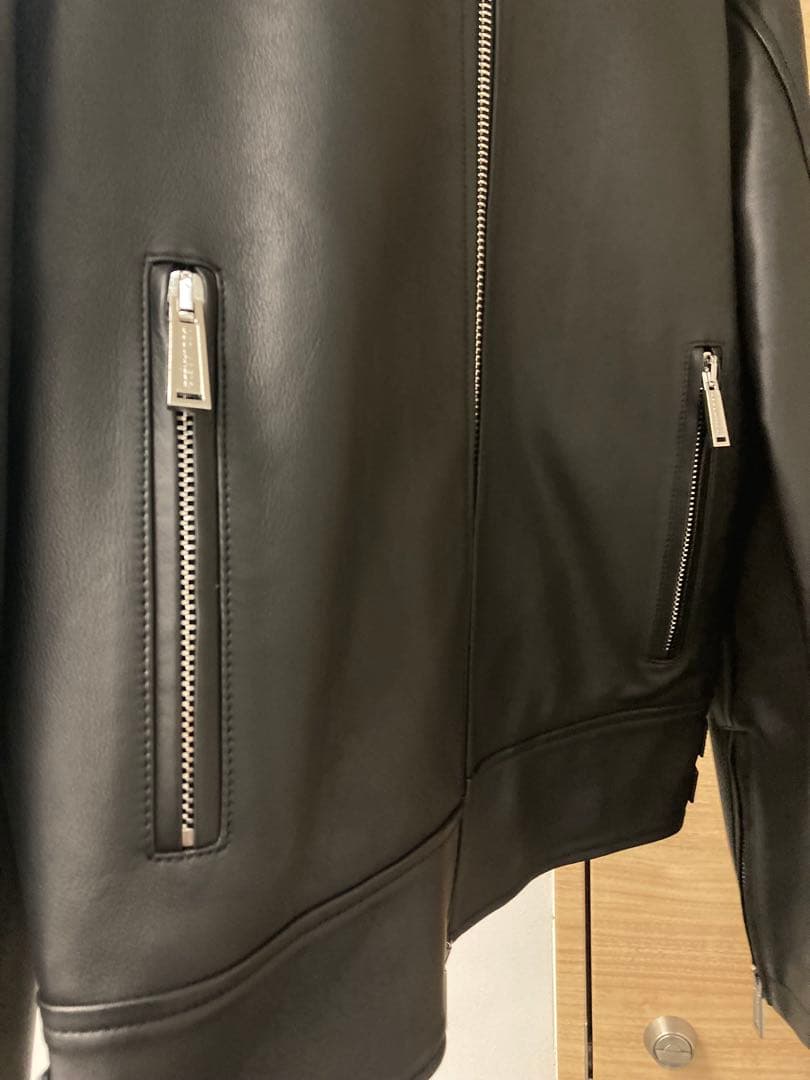 ディースクエアード　46 レザー　ライダース　ジャケット◇