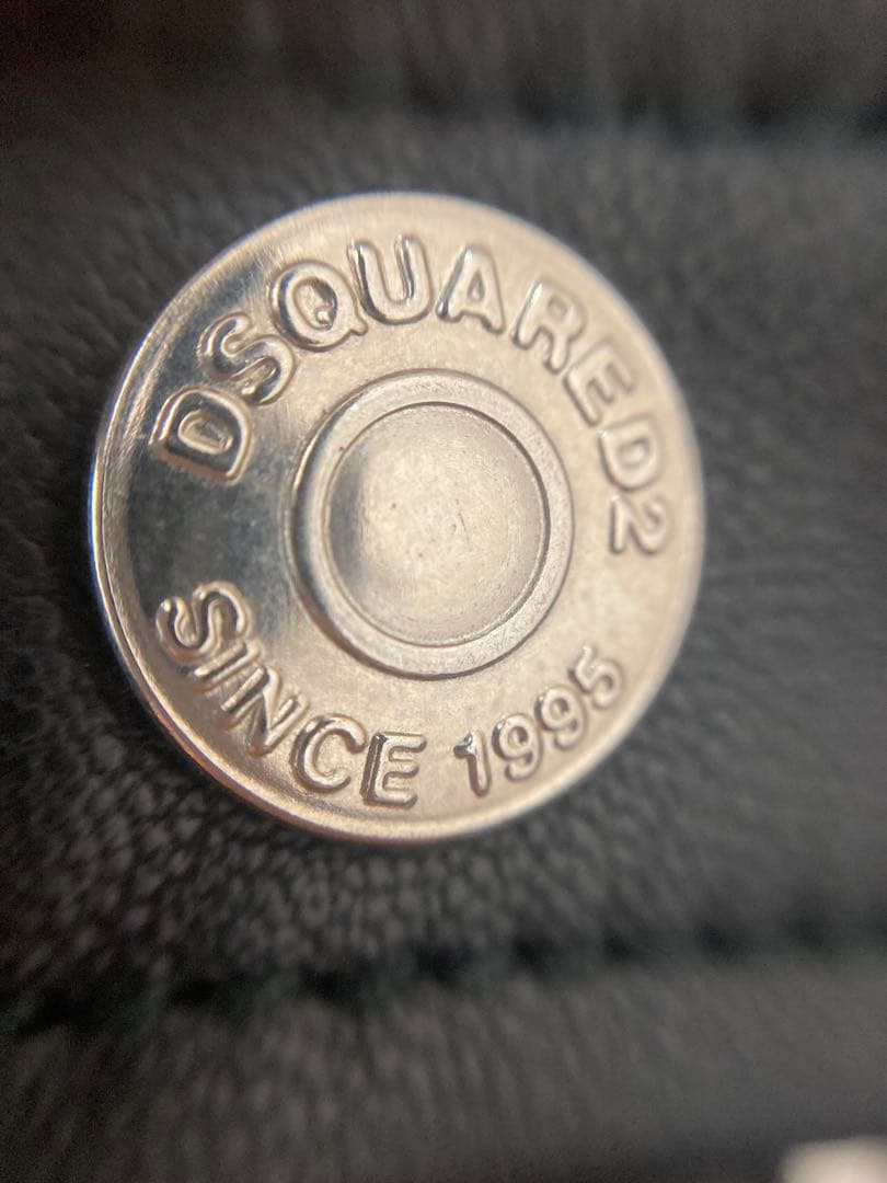 ディースクエアード　46 レザー　ライダース　ジャケット◇