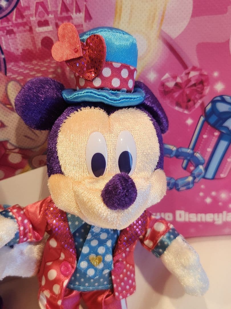 ディズニー　パルパルーザ　ミニー　ファンダーランド　ぬいぐるみバッジ