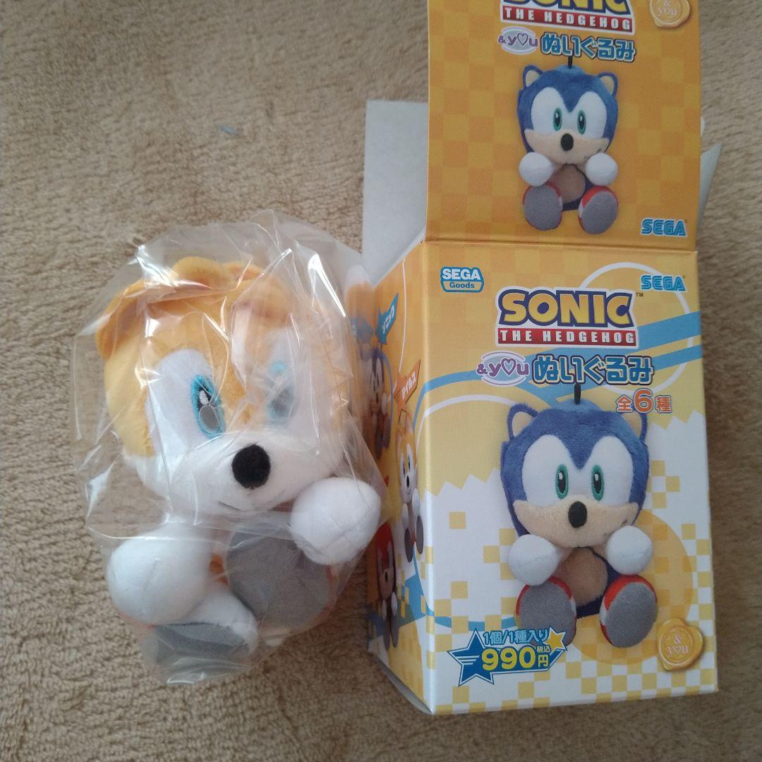 希少 ソニック・ザ・ヘッジホッグ ＆You ぬいぐるみ テイルス