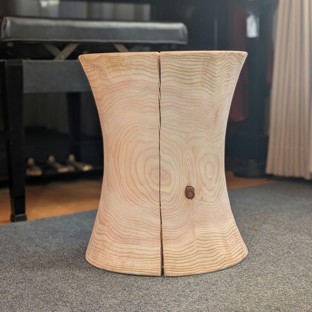 outdoorman　檜②　丸太　椅子　スツール　テーブル　高さ約40㎝