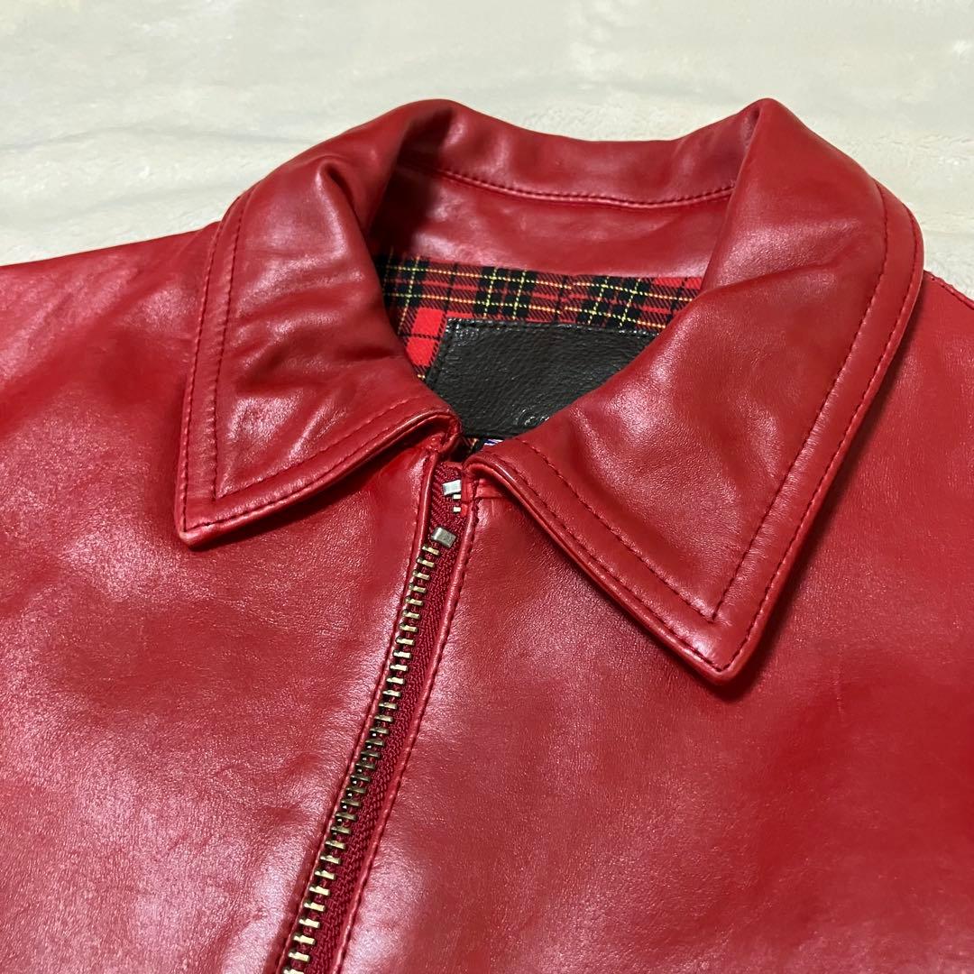 ジャケット・アウター Liugoo Leathers riders jacket lamb y2k