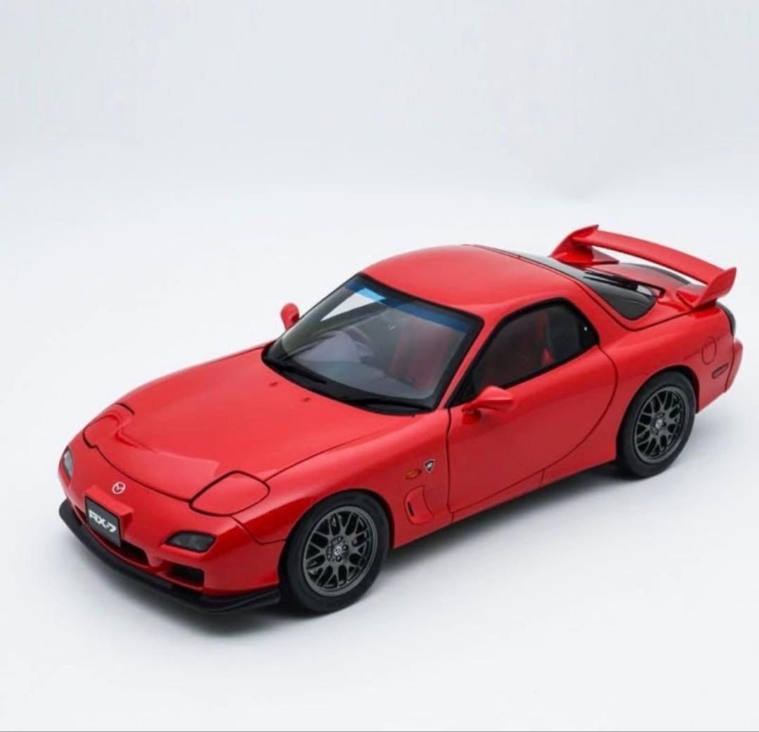 1/18 POLAR MASTER マツダ RX-7 FD Spirit R 赤