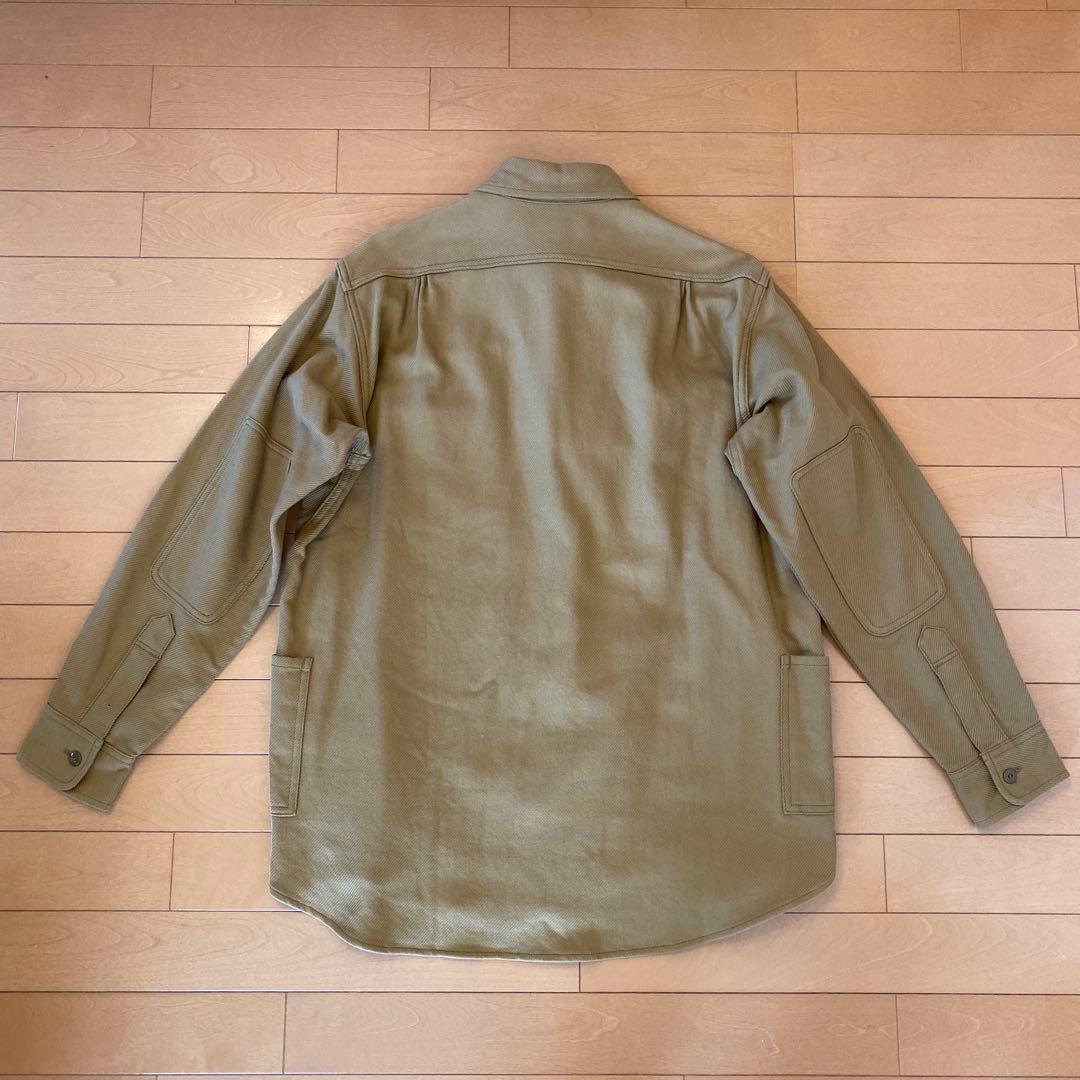 ［未使用品］ SASSAFRAS ササフラス ボタニカルスカウトシャツ S