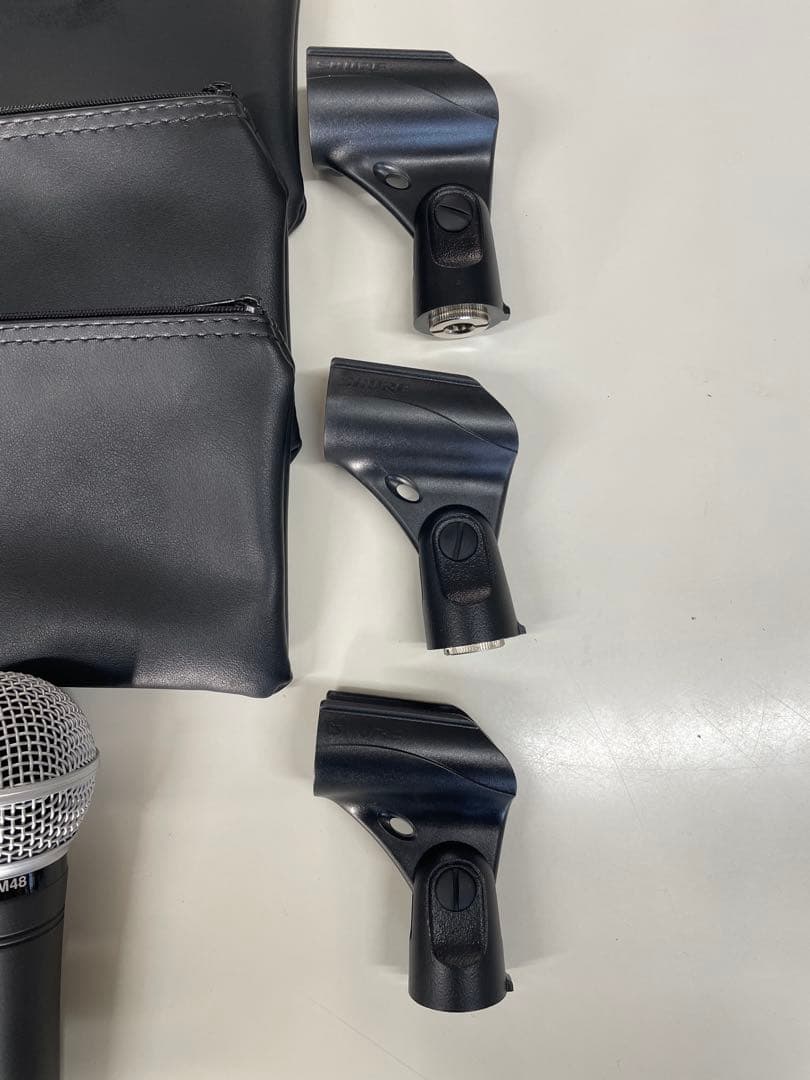 SHURE SM48 ダイナミックマイク 3本セット