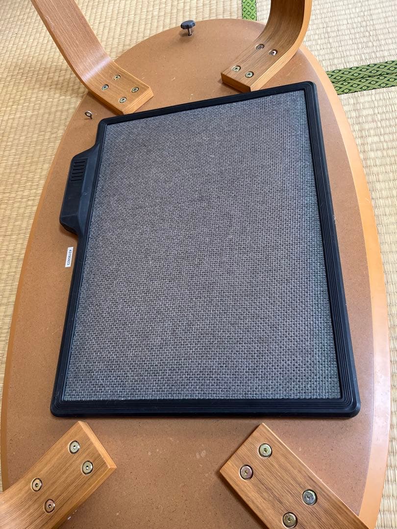 無印良品　楕円こたつテーブル　小　木製　MJ-KDFS1100/N