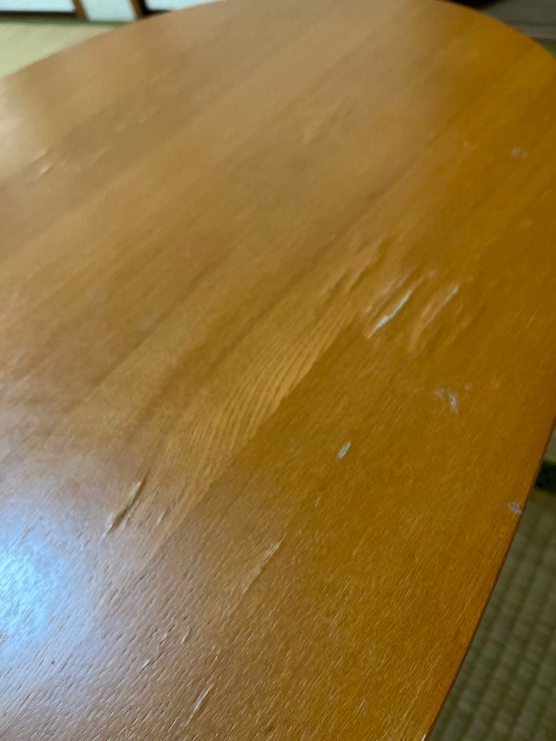 無印良品　楕円こたつテーブル　小　木製　MJ-KDFS1100/N