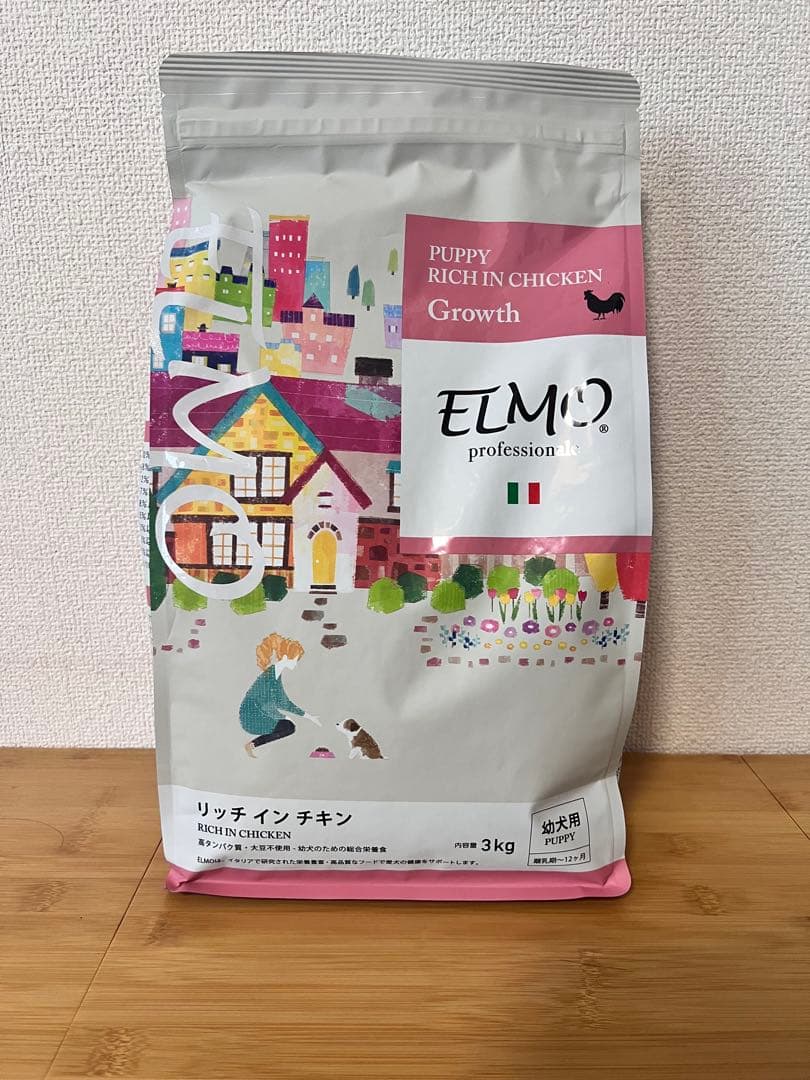 ELMO ドライフード チキン 3kg 5袋