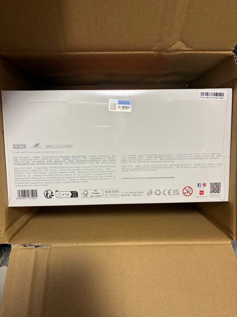 【未開封】Big into Energy ラブブ アソートボックス6個入り