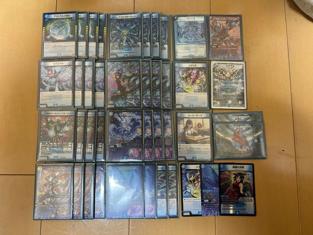 青単サイバー　水単サイバー　デッキ　調整パーツ付き