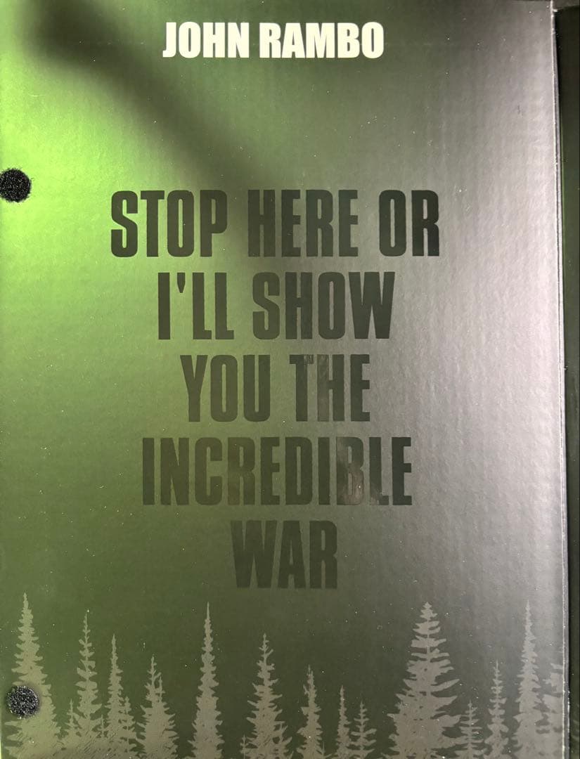 ジョン・ランボー Rambo フィギュア