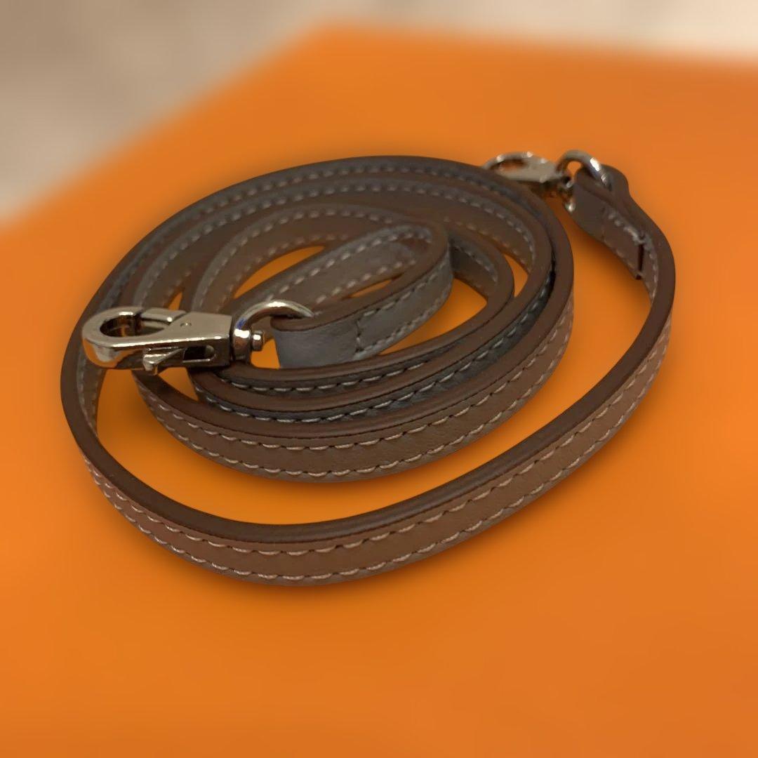 ミニケリードールバッグ ブルーグレー