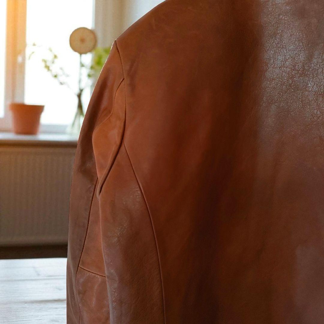 希少 ハーレーダビッドソン MOTOR CYCLESレザー ライダースジャケット