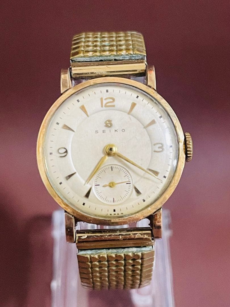 SEIKO セイコー植字Sマーク スモールセコンド