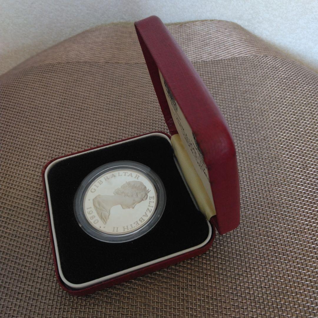 ハ*ン様 GIBRALTAR ELIZABETH II CROWN 銀貨 198
