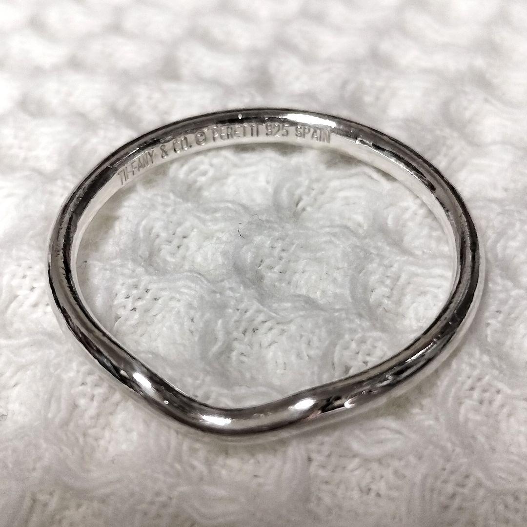 Tiffany &Co. エルサペレッティ カーブドバンド リング シルバー