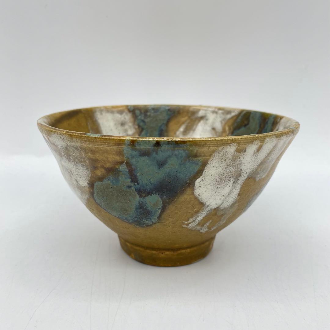 鳥取民藝　牛ノ戸焼　小林栄一作　茶碗　共箱　茶道具　13