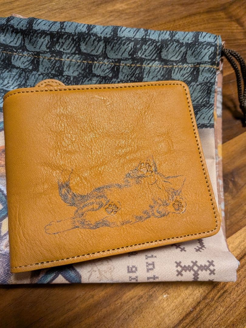 わちふぃーるど　ダヤン　財布　新品　本革