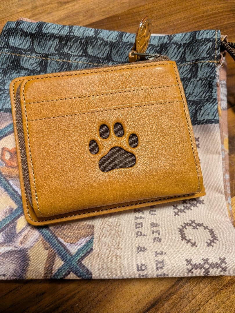 わちふぃーるど　ダヤン　財布　新品　本革