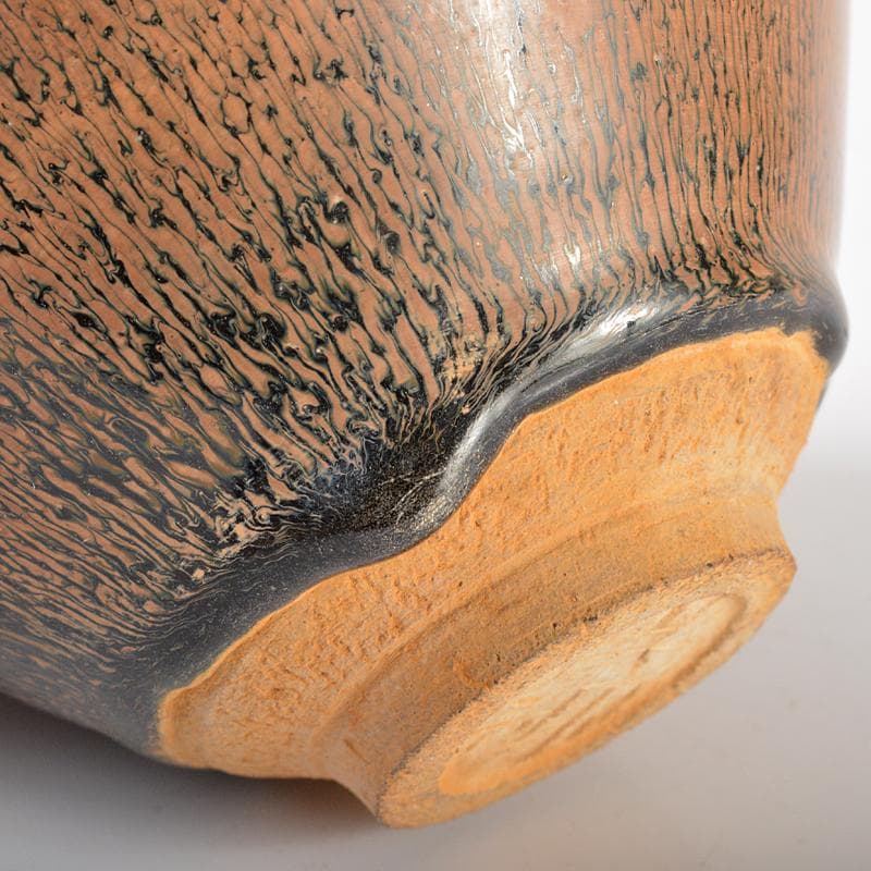 中国　南宋　建窯　兎毫盞　禾目天目茶碗　C　R6465E