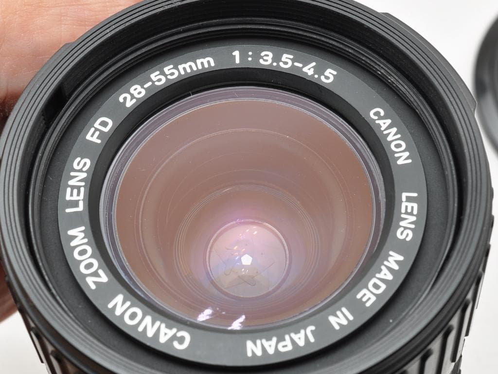 キヤノン AE-1 PROGRAM ブラック NFD 28-55mm 動作確認済