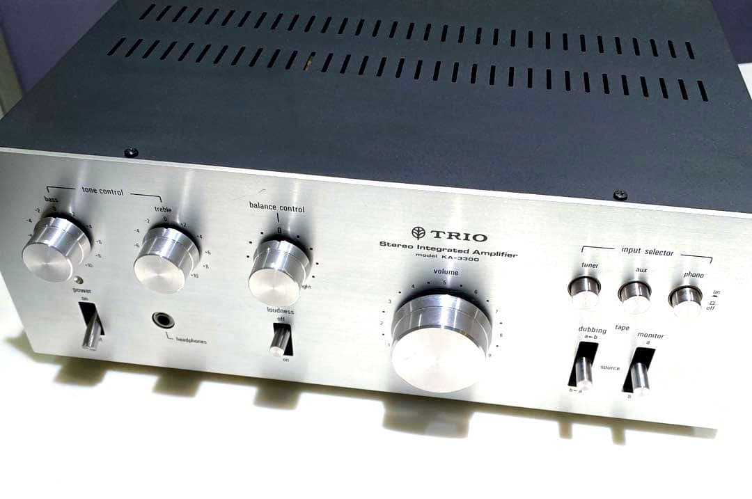 TRIO プリメインアンプ KA-3300 動作品トリオ