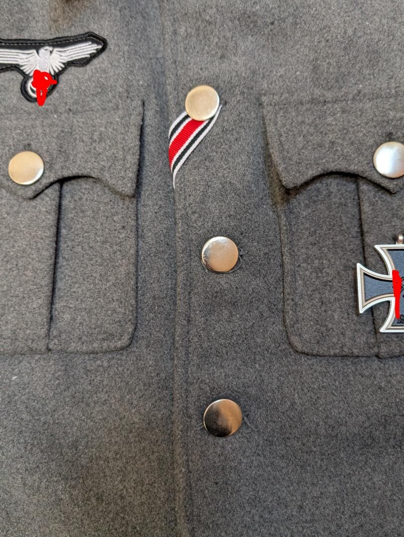 ドイツ軍軍服sサイズレプリカ