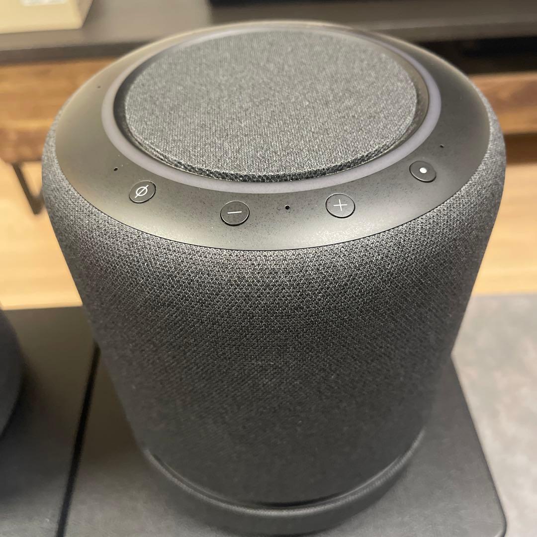 エコースタジオ　スマートスピーカー グレー 2台セット