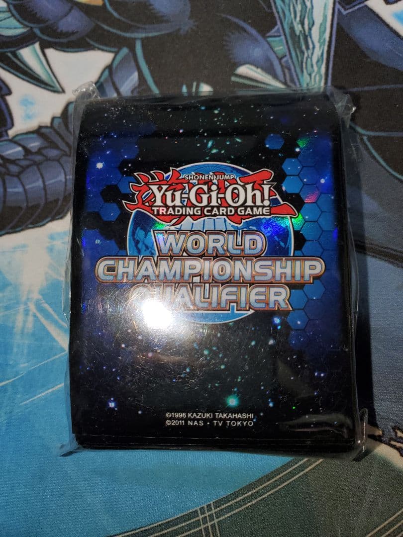 遊戯王OCG WCQ2012 スリーブ 青　80枚　未開封