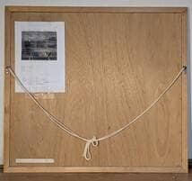 【真作】版画　アンリエット・ラモン　リトグラフ　エメラルドハーバー　X99