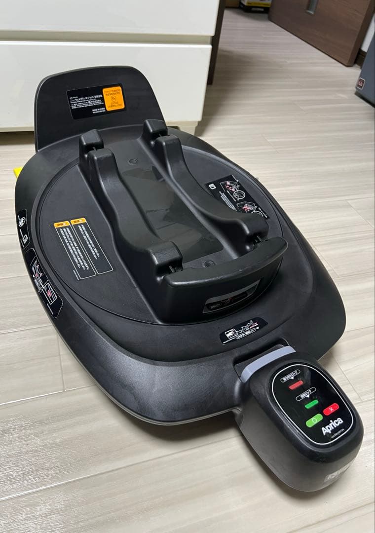 ISOFIX取付×回転式アップリカ トラベルシステム ベース チャイルドシート