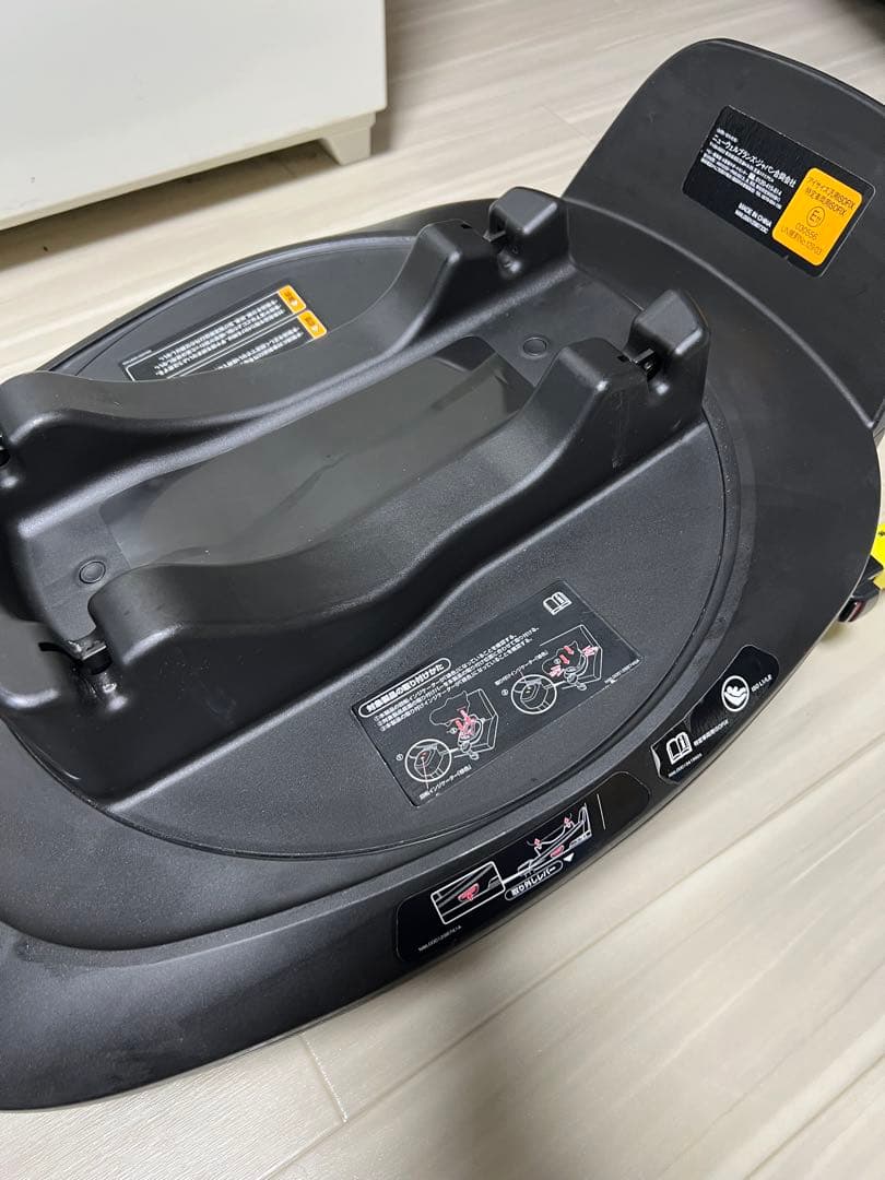 ISOFIX取付×回転式アップリカ トラベルシステム ベース チャイルドシート