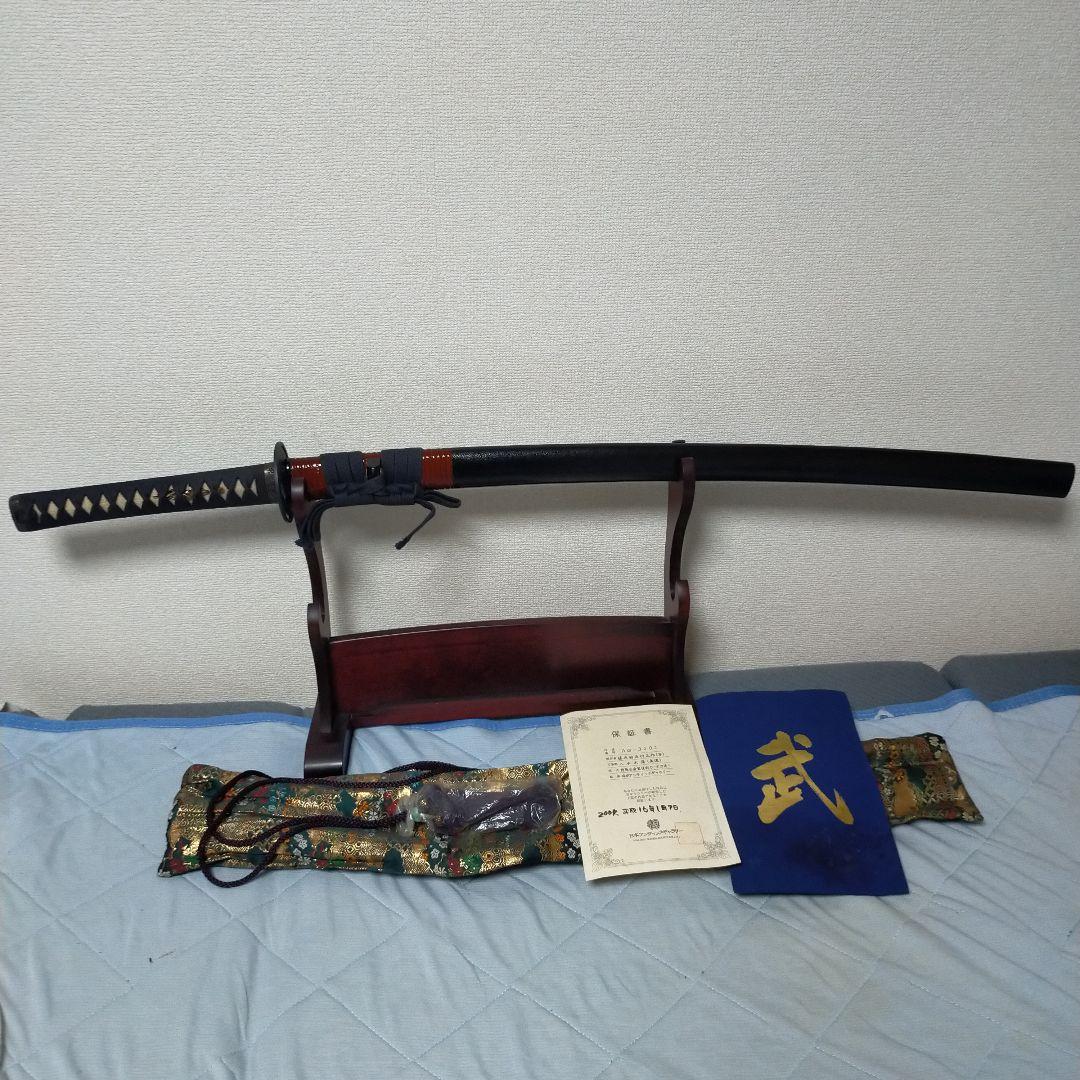村正　居合刀　模造刀　日本刀　藤巻鞘　アンティックギャラリー　刀剣　美品　保証書