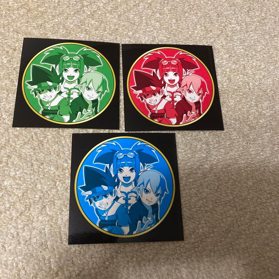 非売品　恐竜キング　シール　3種3枚