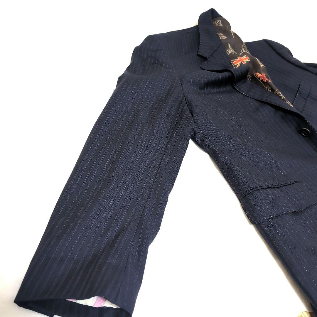 Paul Smith テーラード ベスト ロロピアーナ 紺　セットアップ