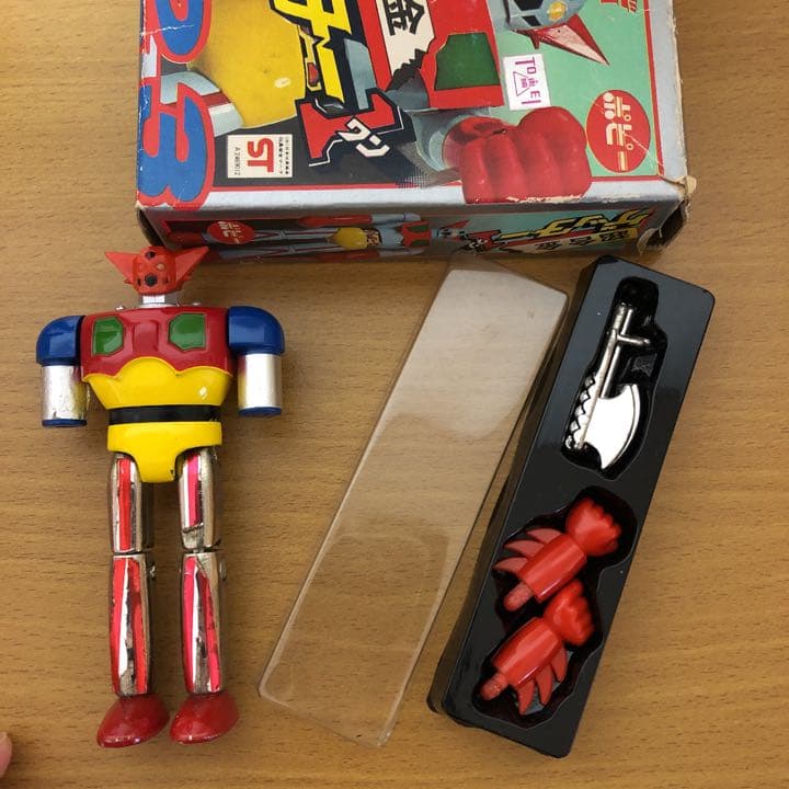 【レア】当時もの　超合金　ポピー ゲッター1 青肩