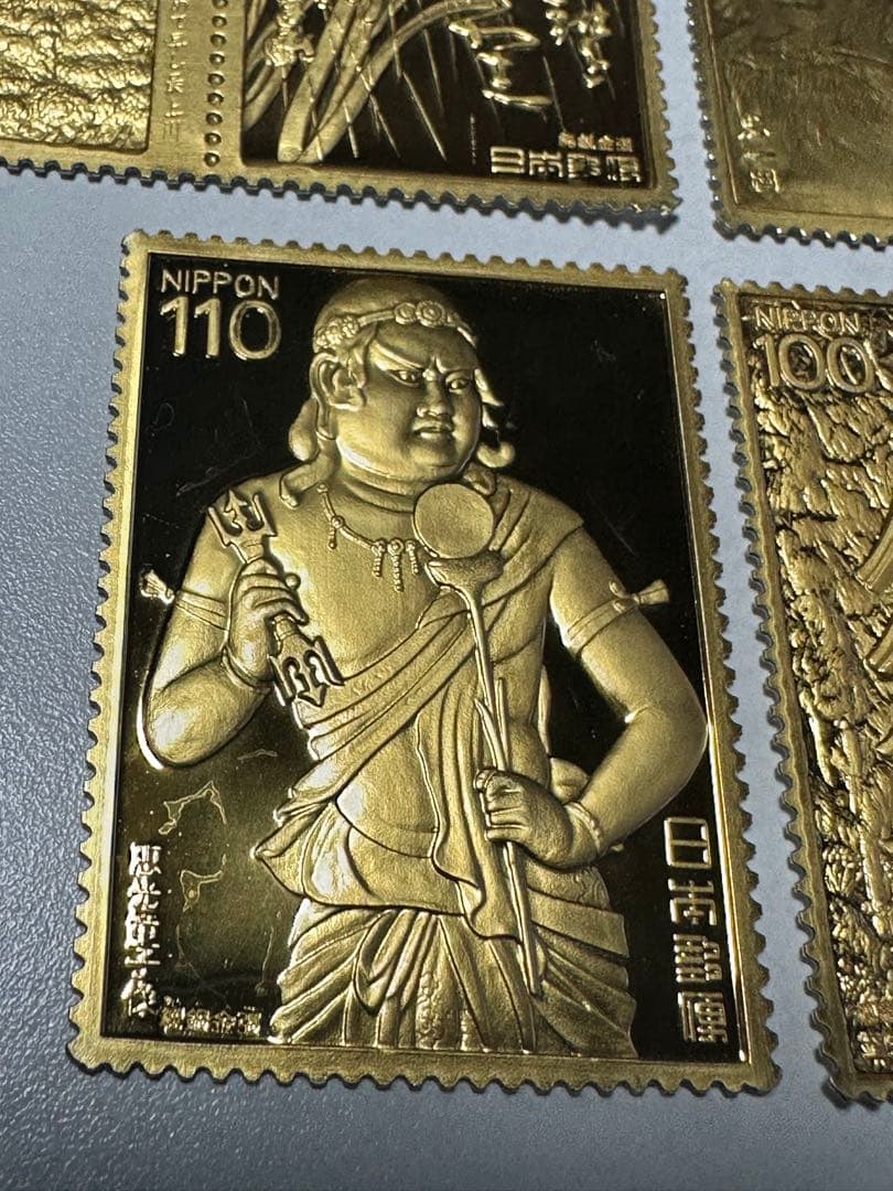 ま*ゆ様 希少　松本徽章工業　金属工芸品 プレート型 純金張 貴重 日本の老舗