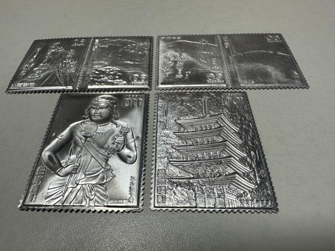 ま*ゆ様 希少　松本徽章工業　金属工芸品 プレート型 純金張 貴重 日本の老舗