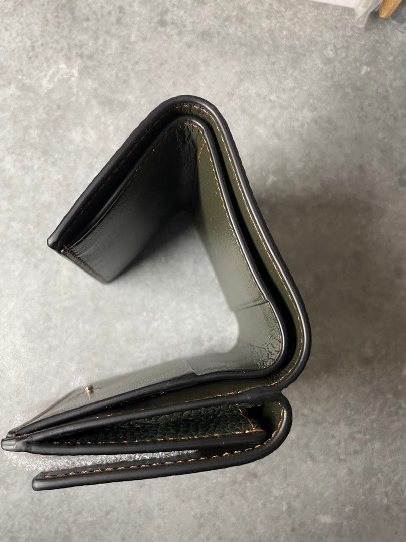 MARNI 三つ折り財布 ダークグリーン