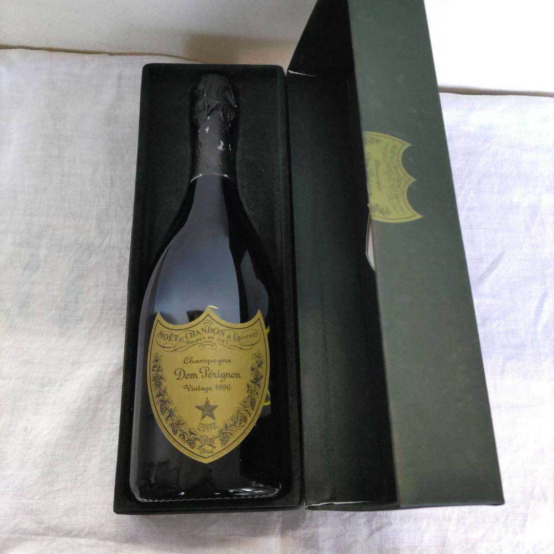 未開栓　液面低下　ドンペリ　1996 シャンパン 箱付き