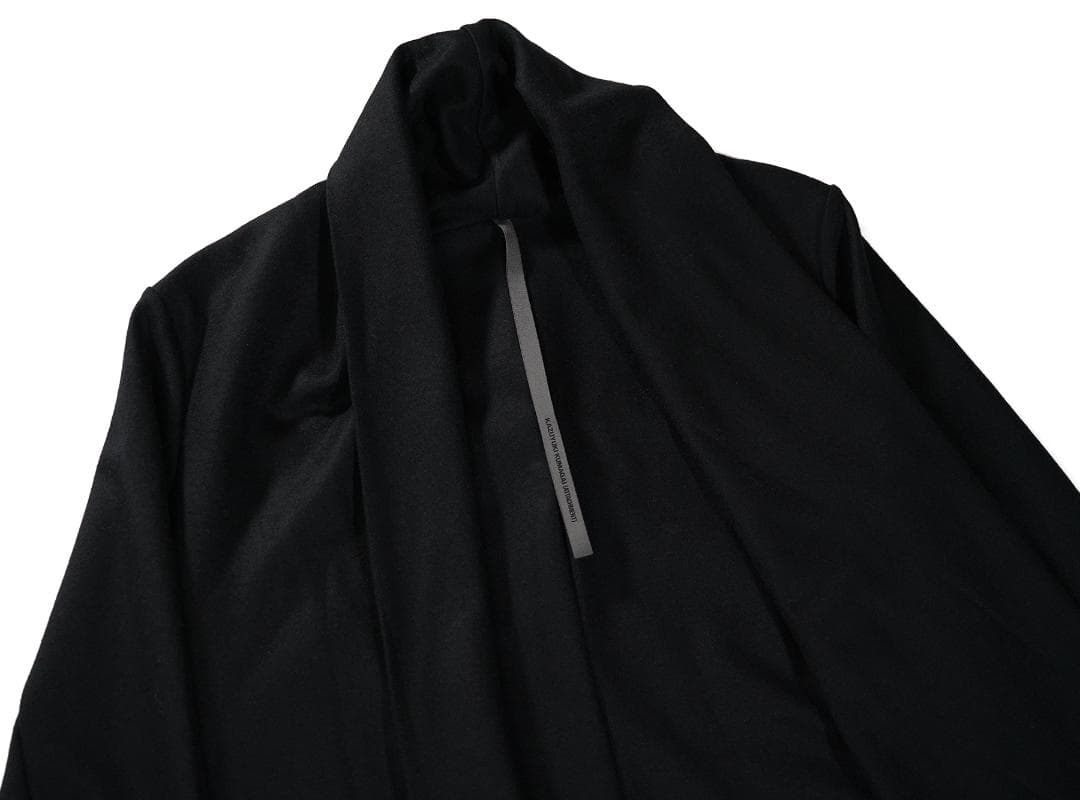 KAZUYUKI KUMAGAI ウールフランネルスムース ストールコート 1
