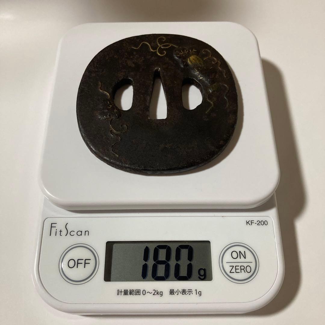 江戸時代大振り鍔瓜の図