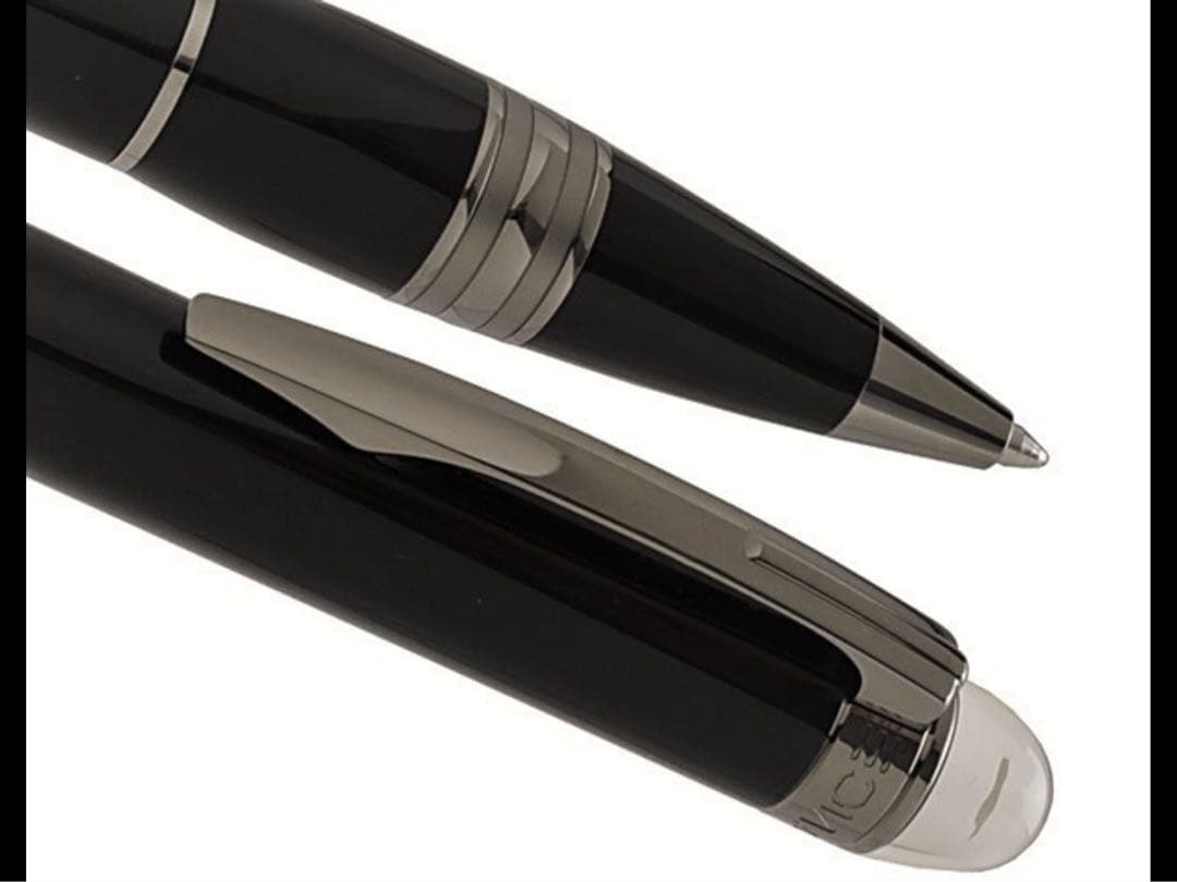 モンブラン　★完売のスターウォーカー極上逸品！★ミッドナイトブラック・ボールペン
