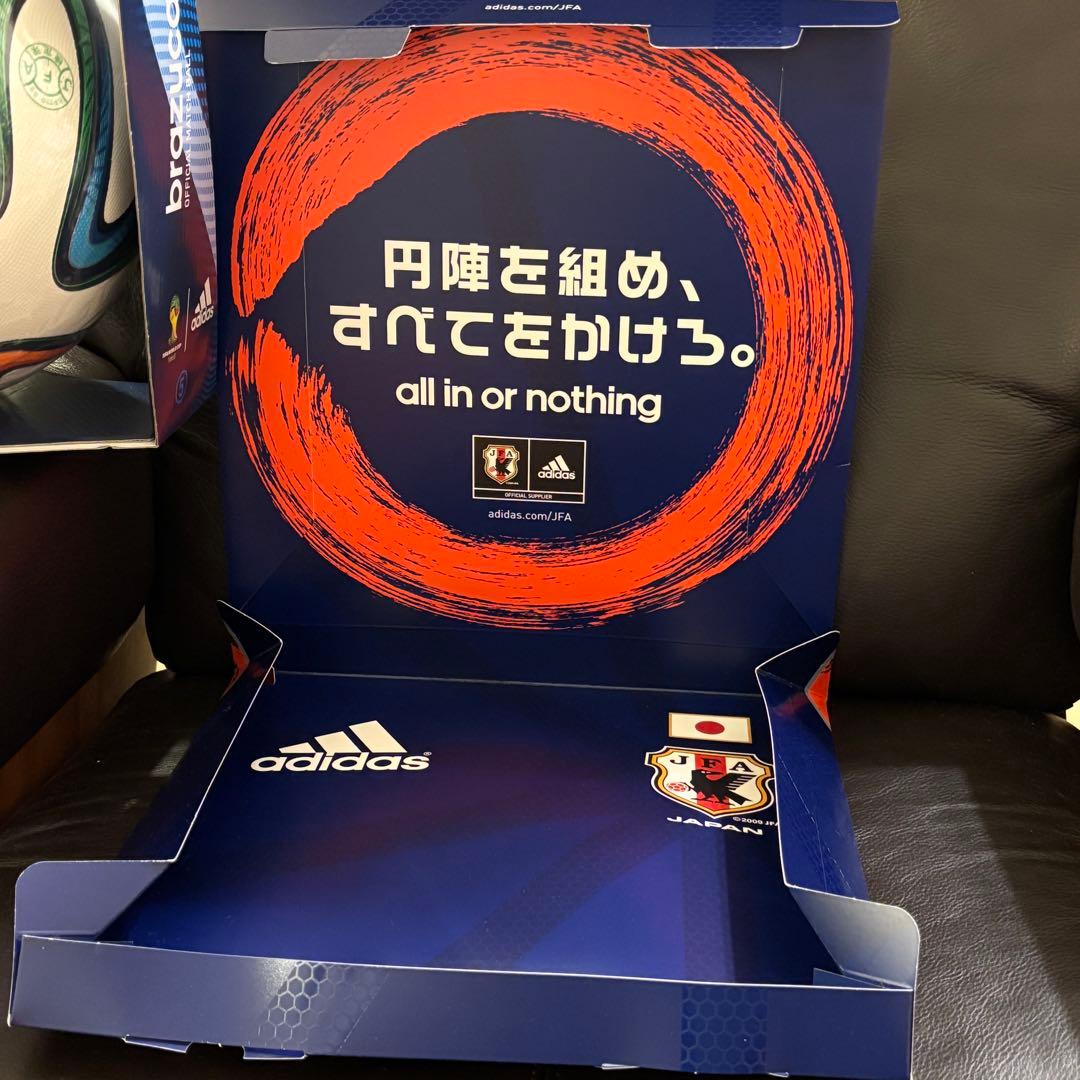 2014年W杯 公式球 アディダス ブラズーカJFA 非売品希少おまけあり