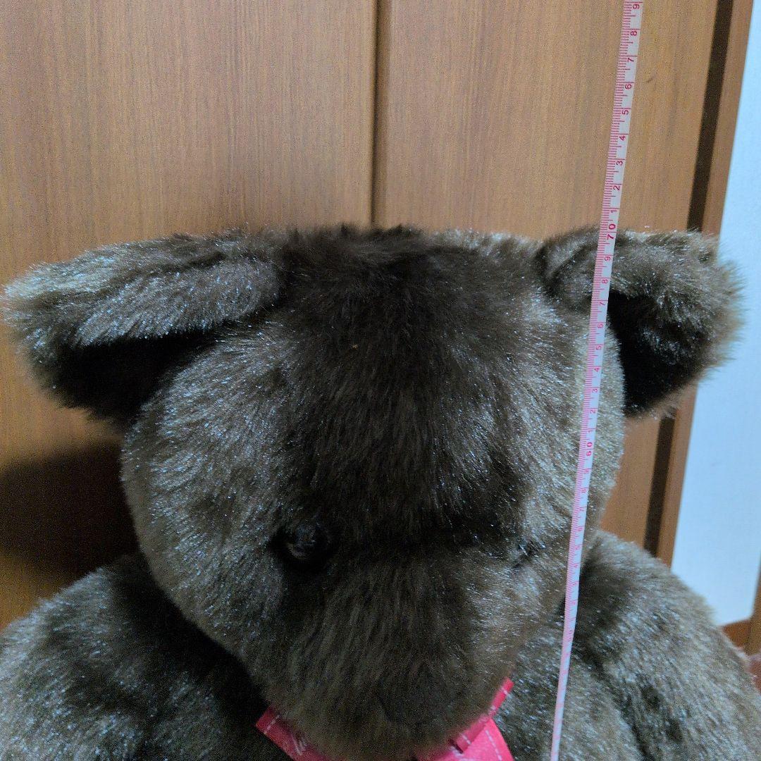 茶色の大きなぬいぐるみ 約70cm×80