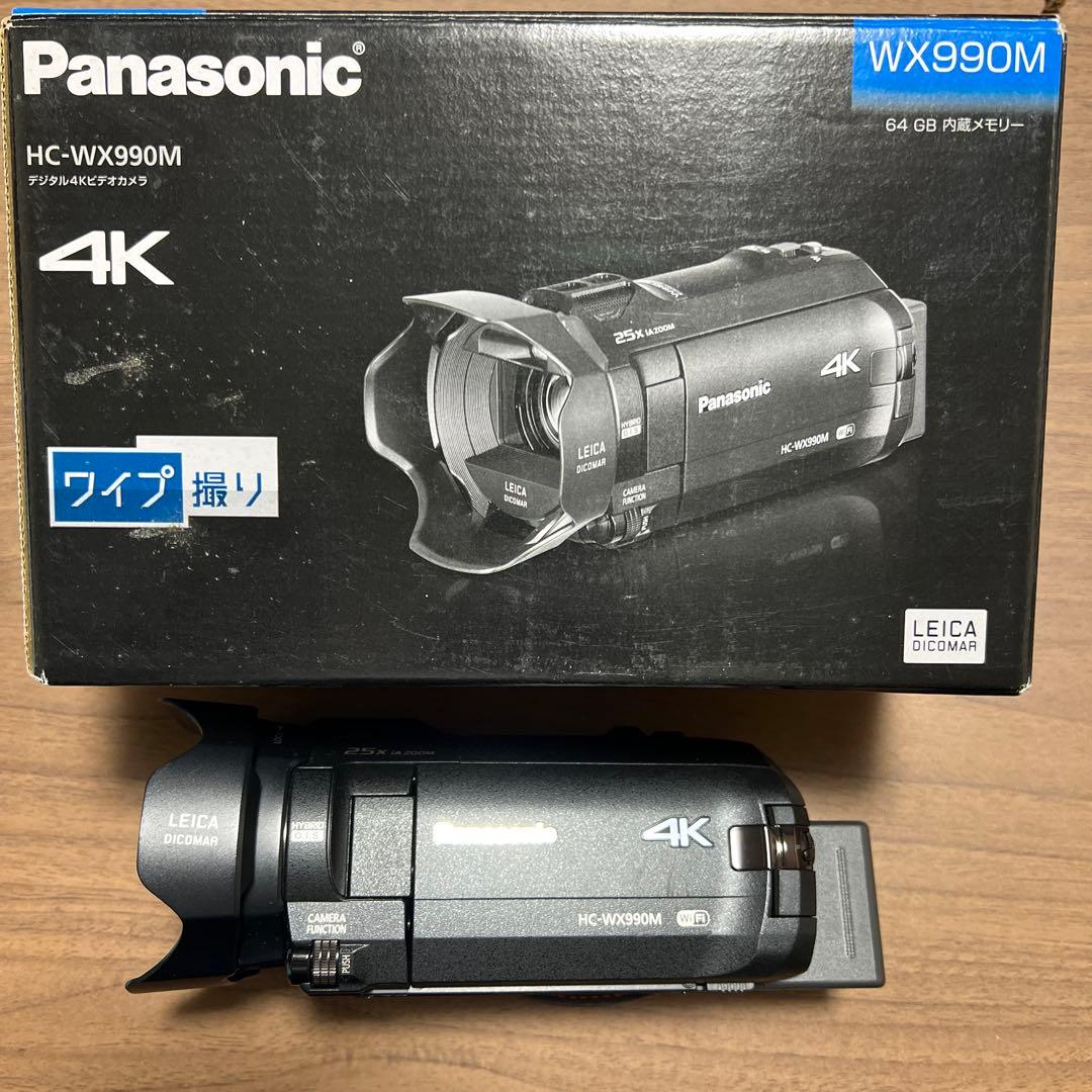 Panasonic HC-WX990M 4Kビデオカメラ