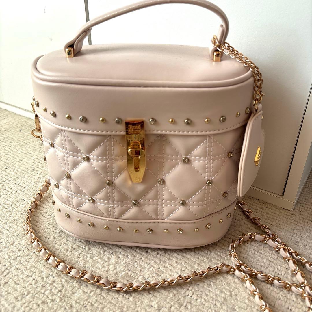 ロゼミューズ rosemuse バニティバッグ　ピンク