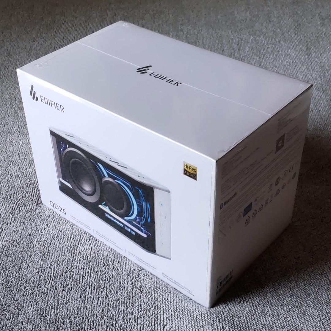 Edifier QD25 ワイヤレス スピーカー （ホワイト）【新品】